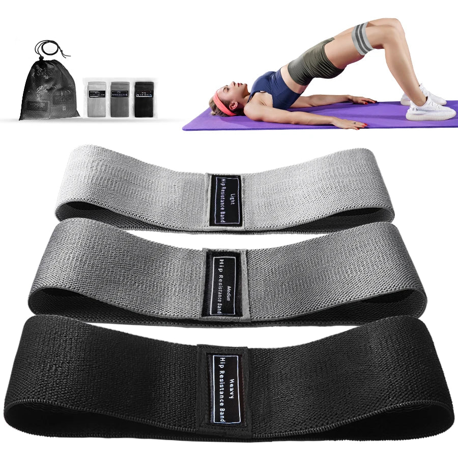 Fabric Resistance Booty Bands for Workouts