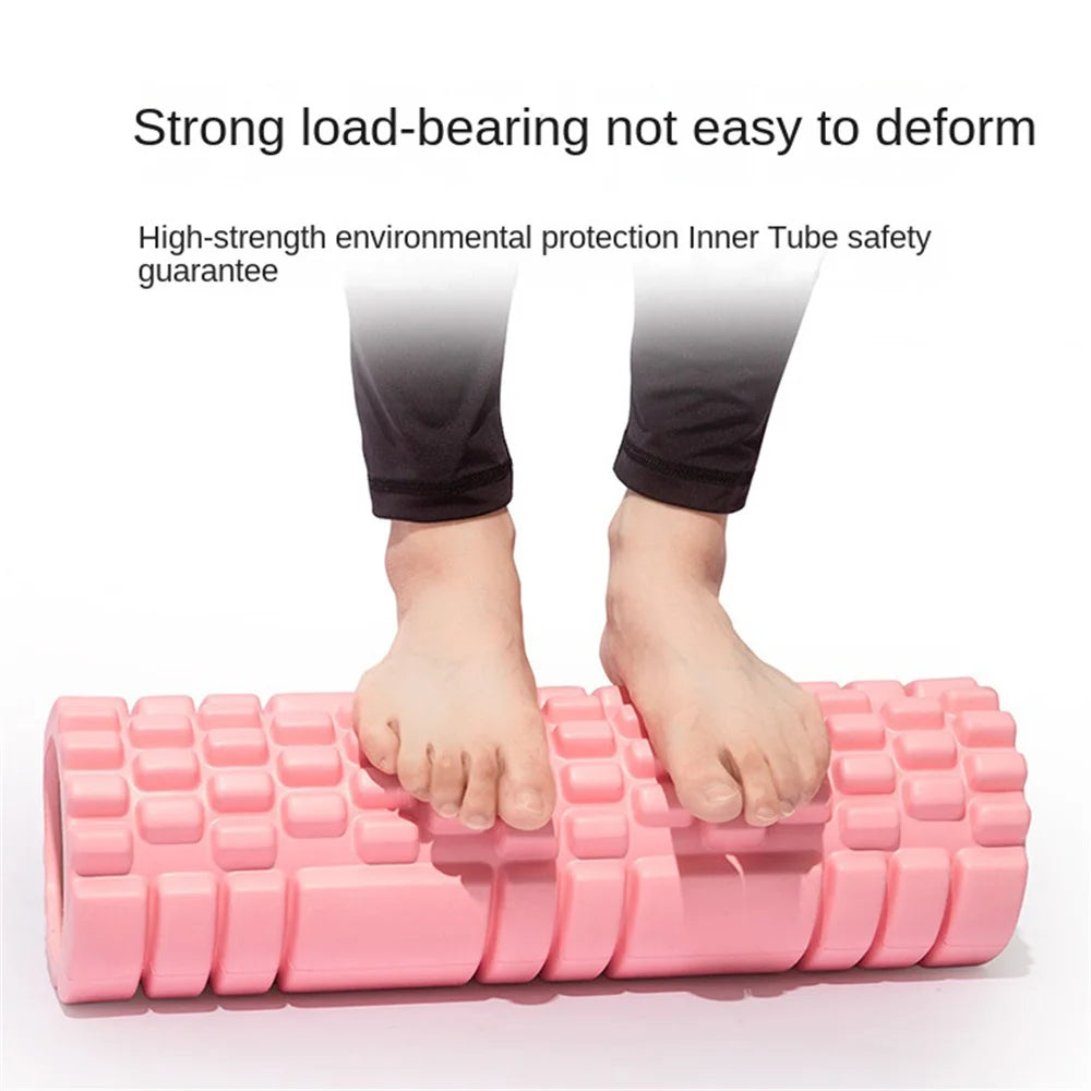 25.5cm Foam Roller Yoga Pilates Back Massage Exercise Fitness Equipment